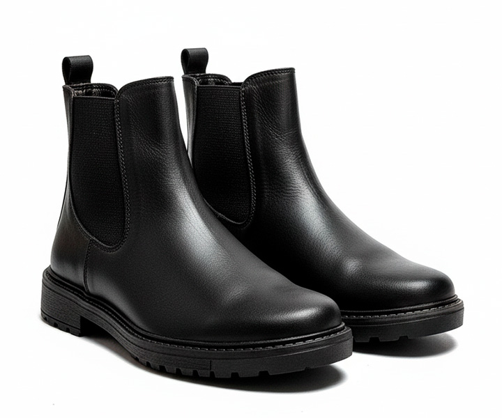 Bota atemporal Chelsea para hombre color negro - 237