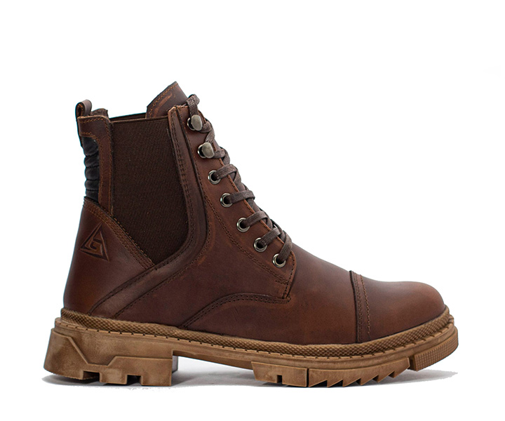 Bota atemporal Hansem para hombre color café - 251