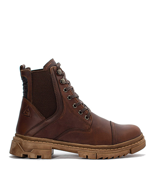Bota atemporal Hansem para hombre color café