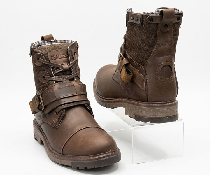 Bota atemporal Klingon para hombre color coñac - 377