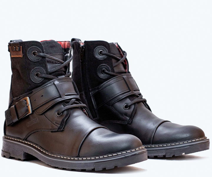 Bota atemporal Klingon para hombre color negro - 260