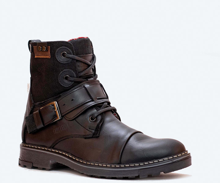 Bota atemporal Klingon para hombre color negro - 261