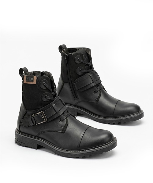 Bota atemporal Klingon para hombre color negro