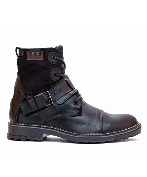 Bota atemporal Klingon para hombre color negro
