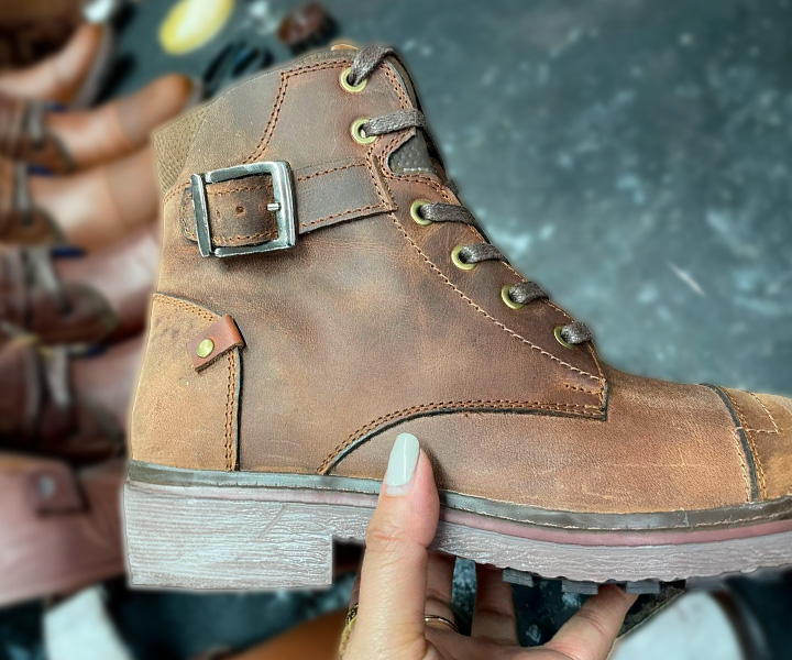 Bota atemporal Rick para hombre color maní - 329