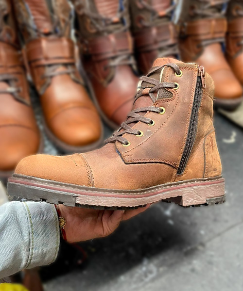 Bota atemporal Rick para hombre color maní