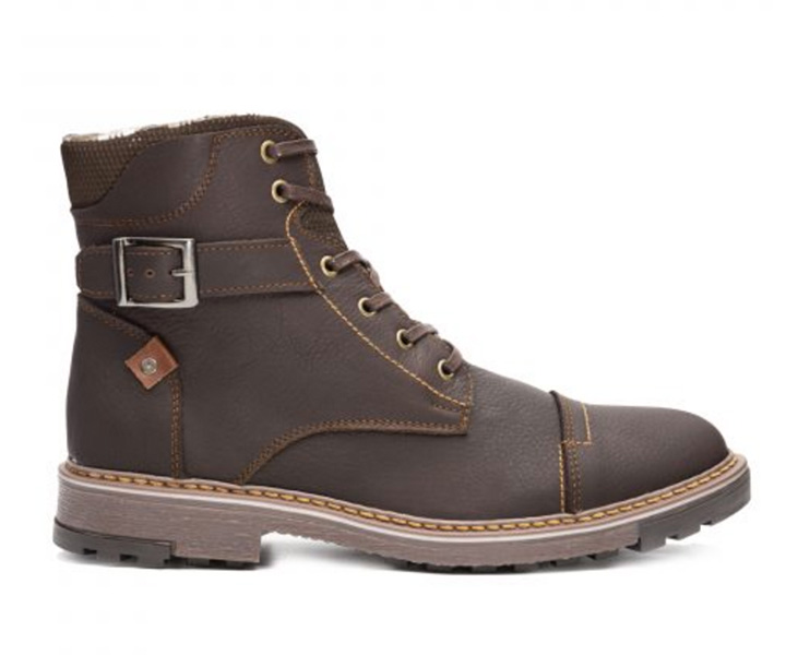 Bota atemporal Valentino para hombre color café - 266