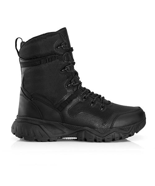 Bota militar Alphafurry para hombre color negro