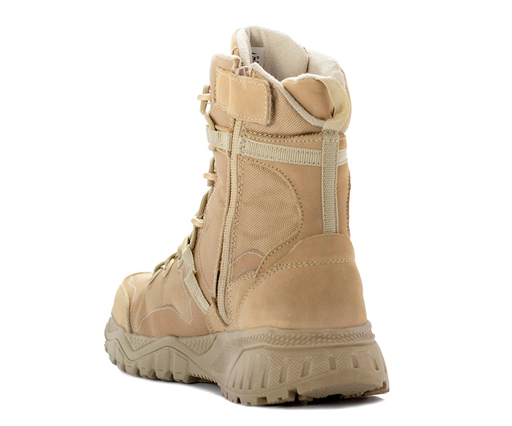 Bota militar Alphafurry para hombre color arena - 19