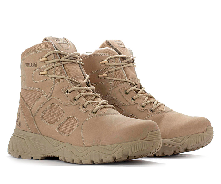 Bota militar VTX Lanzer caña baja para hombre color arena - 11