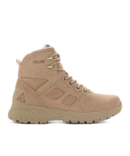 Bota militar VTX Lanzer caña baja para hombre color arena