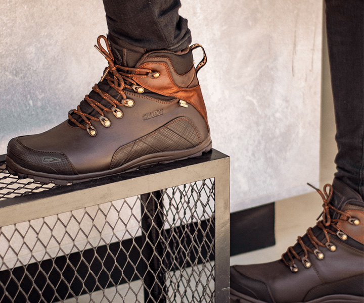 Bota outdoor Cronos para hombre color coñac ref. 371 - 100