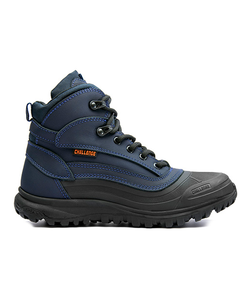 Bota outdoor Alom para mujer color azul 