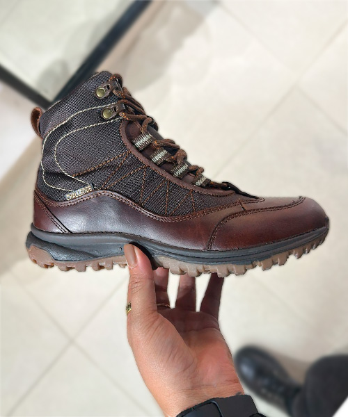 Bota outdoor Challenger para mujer color café ref. M224