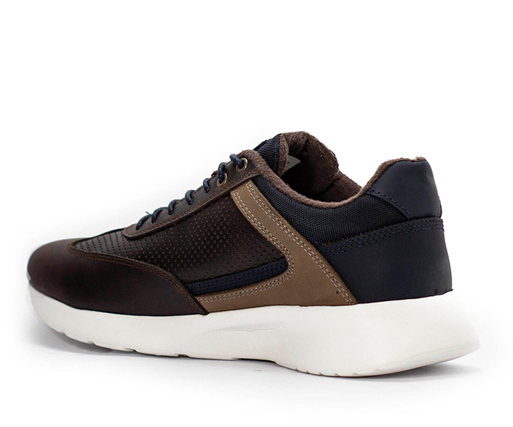 Zapato sport Albany para hombre color café - 283