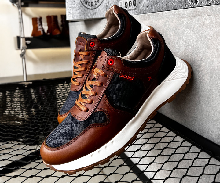 Zapato sport Diocary para hombre color miel azul - 313