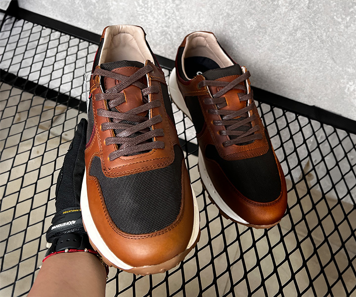 Zapato sport Diocary para hombre color miel café - 318