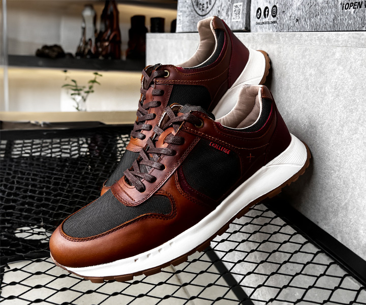 Zapato sport Diocary para hombre color miel café - 319