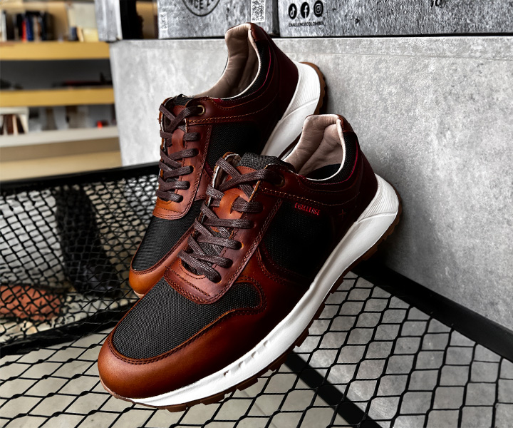 Zapato sport Diocary para hombre color miel café - 320