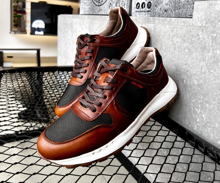 Zapato sport Diocary para hombre color miel café - 321