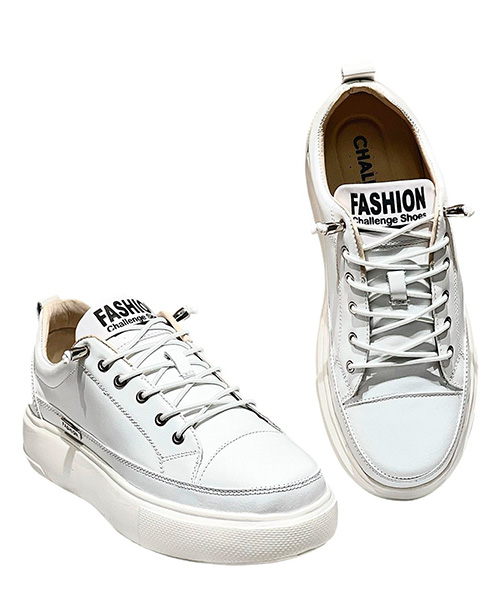 Zapato sport Jersey para hombre color blanco