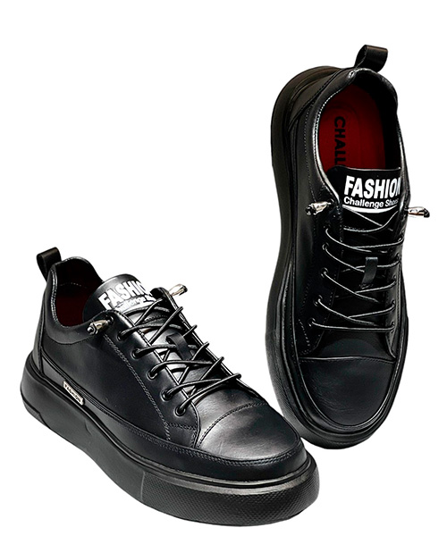 Zapato sport Jersey para hombre color negro