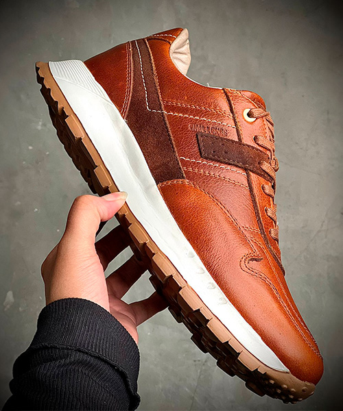 Zapato sport Lucca para hombre color miel