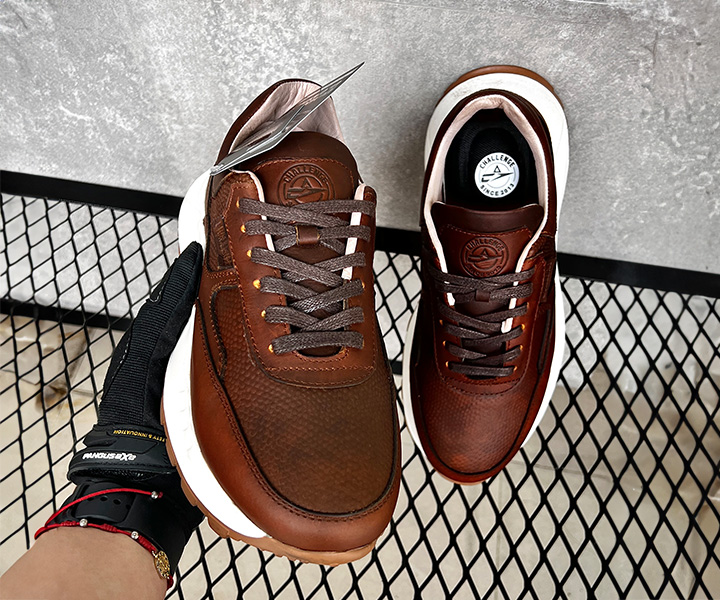 Zapato sport Vittorio para hombre color miel - 324