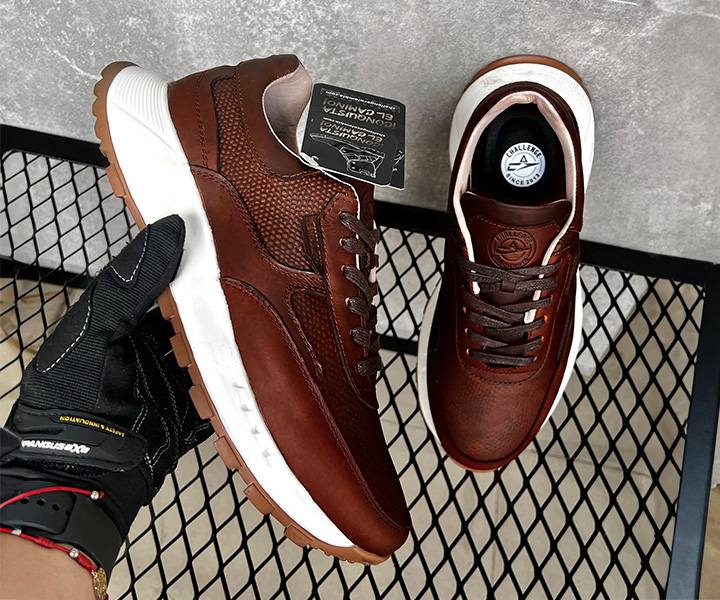 Zapato sport Vittorio para hombre color miel - 325